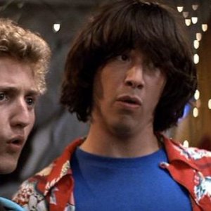 Keanu Reeves e Alex Winter in Billy and Ted excellent adventure