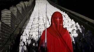 Evento Star Wars in Cina alla Grande Muraglia