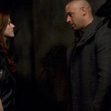 The Last Witch Hunter - L'ultimo cacciatore di streghe: Rose Leslie e Vin Diesel in una scena del film