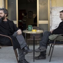 Viva la sposa: Ascanio Celestini e Salvatore Striano in una scena del film