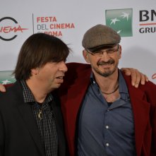 Roma 2015: Cyril Barbançon ed Andy Byatt posano al photocall di Hurricane