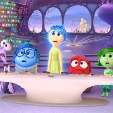 Riley's First Date: le emozioni della mente di Riley in una scena del corto Pixar