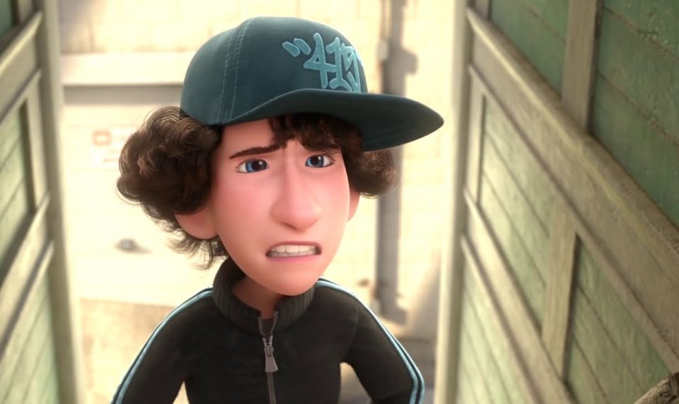 Riley's First Date: il piccolo Jordan in una scena del corto Pixar