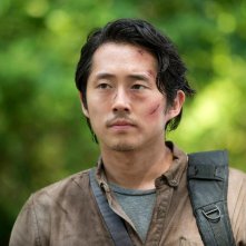 The Walking Dead: l'attore Steven Yeun nell'episodio Thank You
