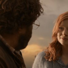 Giotto, l'amico dei pinguini: Shane Jacobson e Sarah Snook in una scena del film