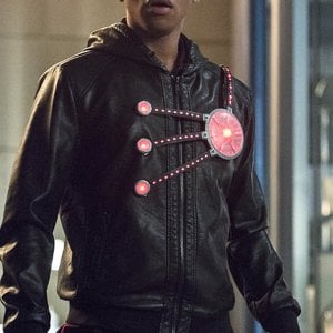 The Flash: l'attore Franz Drameh in un'immagine di The Fury of Firestorm