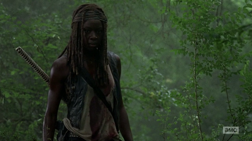 The Walking Dead: Danai Gurira interpreta Michonne nell'episodio Grazie