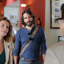 I misteri di Laura: Carlotta Natoli e Daniele Pecci in una scena