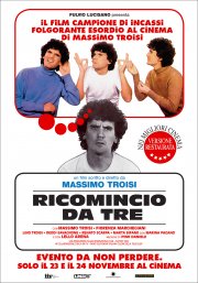 Locandina di Ricomincio da tre
