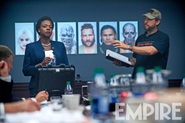 Suicide Squad: Viola Davis sul set del film