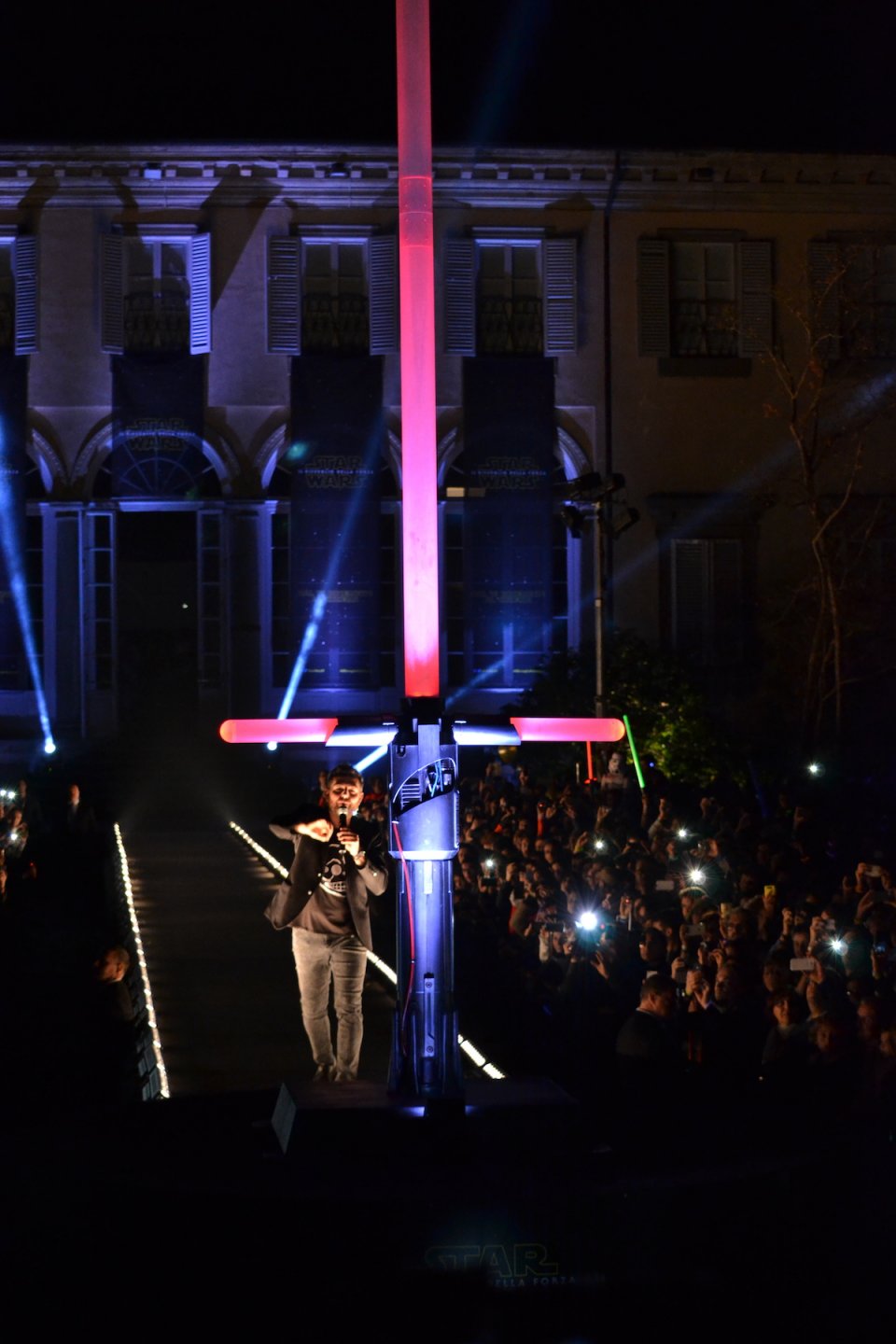 Lucca 2015: star wars night, la spada di Kylo Ren