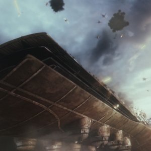 Garm Wars: L'ultimo druido, una scena del film diretto da Mamoru Oshii