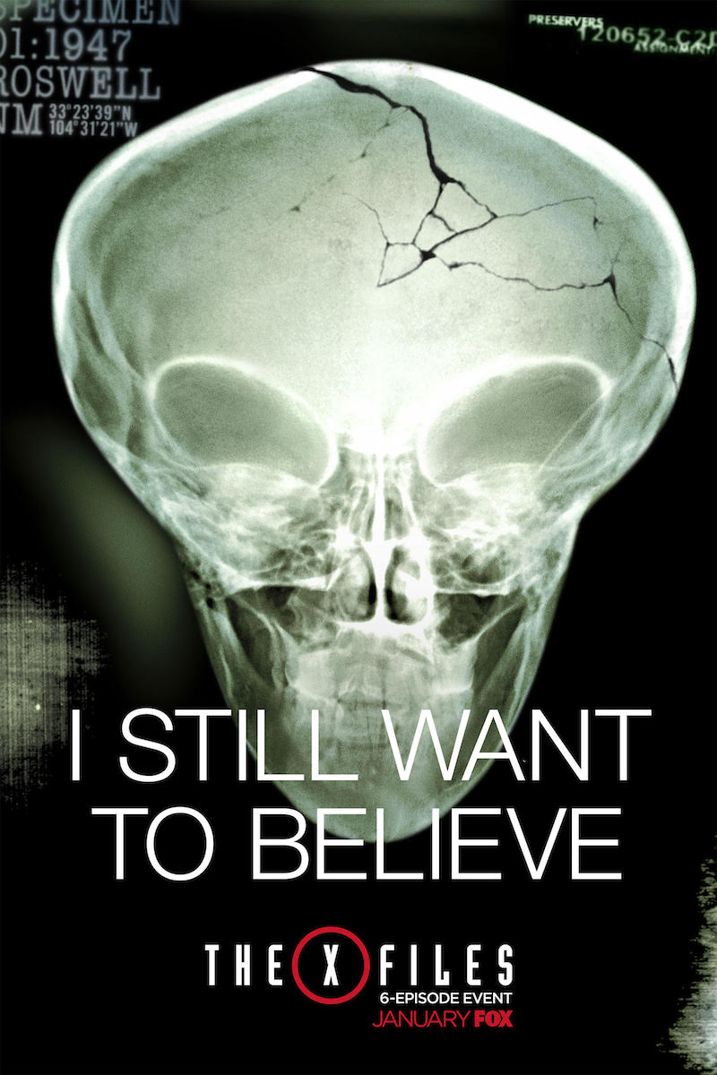 The X Files Revival Event Series Official Poster