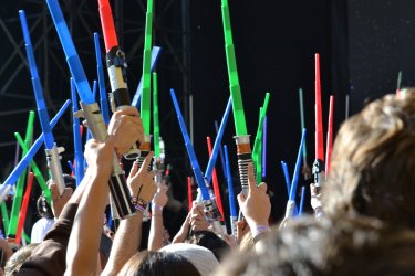 Lucca 2015: Spade lares innalzate per l'evento di Sky cinema Star Wars