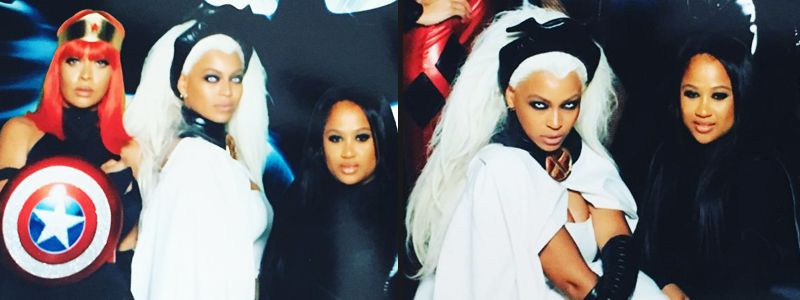 Beyoncé al party di Ciara per Halloween 2015