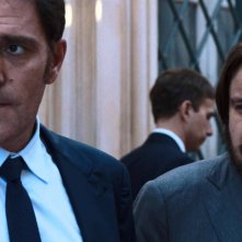 La felicità è un sistema complesso: Valerio Mastandrea e Giuseppe Battiston in una scena del film