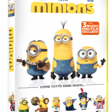 Minions: il packshot del DVD