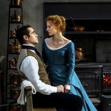 Miss Julie: Colin Farrell e Jessica Chastain in un momento del film