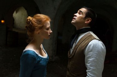 Miss Julie: Jessica Chastain e Colin Farrell in una scena del film