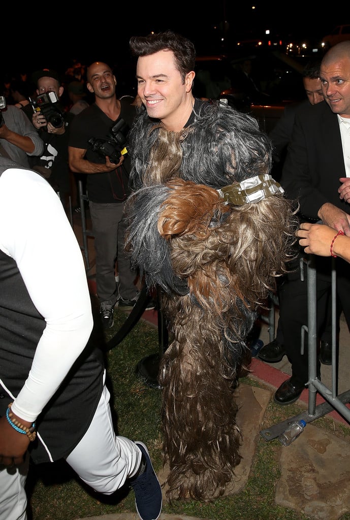 Seth MacFarlane è Wookie ad Halloween 2015