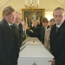 Storie di cavalli e di uomini: il protagonista Ingvar Eggert Sigurðsson nella scena del funerale