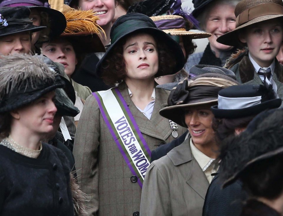 Suffragette: Helena Bonham Carter in un'immagine tratta dal film