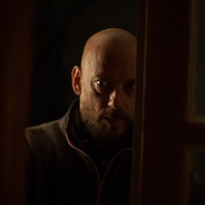 In fondo al bosco: Filippo Nigro in una scena del film