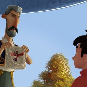Iqbal: Bambini senza paura, una scena del film d'animazione