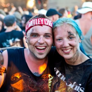 Wacken 3D: due spettatori del concerto che ogni anno si tiene nella cittadina di Wacken