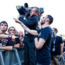 Wacken 3D: il regista Norbert Heitker in azione durante le riprese del documentario