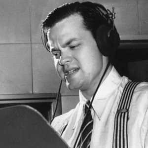Il mago - L'incredibile vita di Orson Welles: un'immagine di Welles tratta dal documentario a lui dedicato