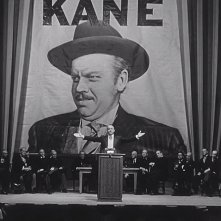 Il mago - L'incredibile vita di Orson Welles: un'inquadratura del capolavoro di Orson Welles 'Quarto potere'