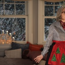 Natale all'improvviso: Diane Keaton al telefono in una scena del film
