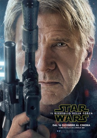 Star Wars: Il risveglio della Forza, character poster di Harrison Ford