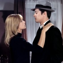 Alain Delon e Nathalie Delon in Frank Costello