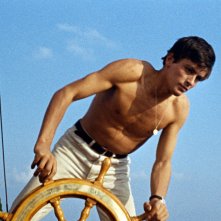 Alain Delon in una scena di Delitto in pieno sole