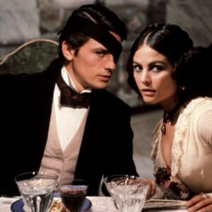 Alain Delon e Claudia cardinale ne Il gattopardo