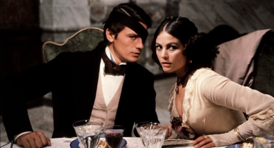 Alain Delon e Claudia cardinale ne Il gattopardo