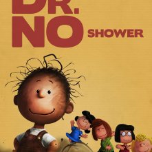 Snoopy & Friends: Pigpen nel poster parodia dei film di James Bond