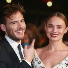 Sam Claflin e Laura Haddock alla premiere di Hunger Games, il canto della rivolta p. 2