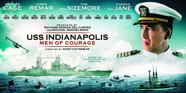 USS Indianapolis: Men of Courage - Il banner del film