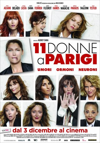 Locandina di 11 donne a Parigi