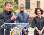 Creed: Sylvester Stallone è tornato sulla scalinata di Philadelphia!