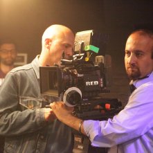 Daniele Poli dietro la macchina da presa