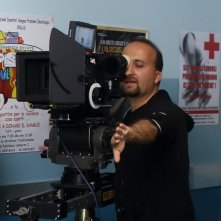 Daniele Poli sul set