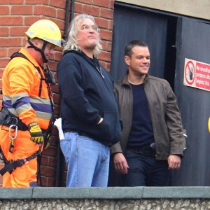 Bourne 5: Matt Damon e il regista Paul Greengrass sul set di Londra