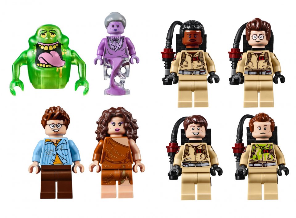 Ghostbusters LEGO - alcuni personaggi