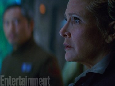 Star Wars: Il Risveglio della Forza - Carrie Fisher interpreta Leia nel film diretto da J.J. Abrams