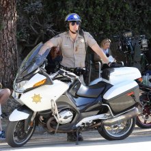 ChiPS: Dax Shepard pronto a girare una scena del film