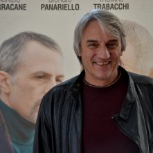 Mimmo Calopresti in uno scatto al photocall di Uno per tutti 